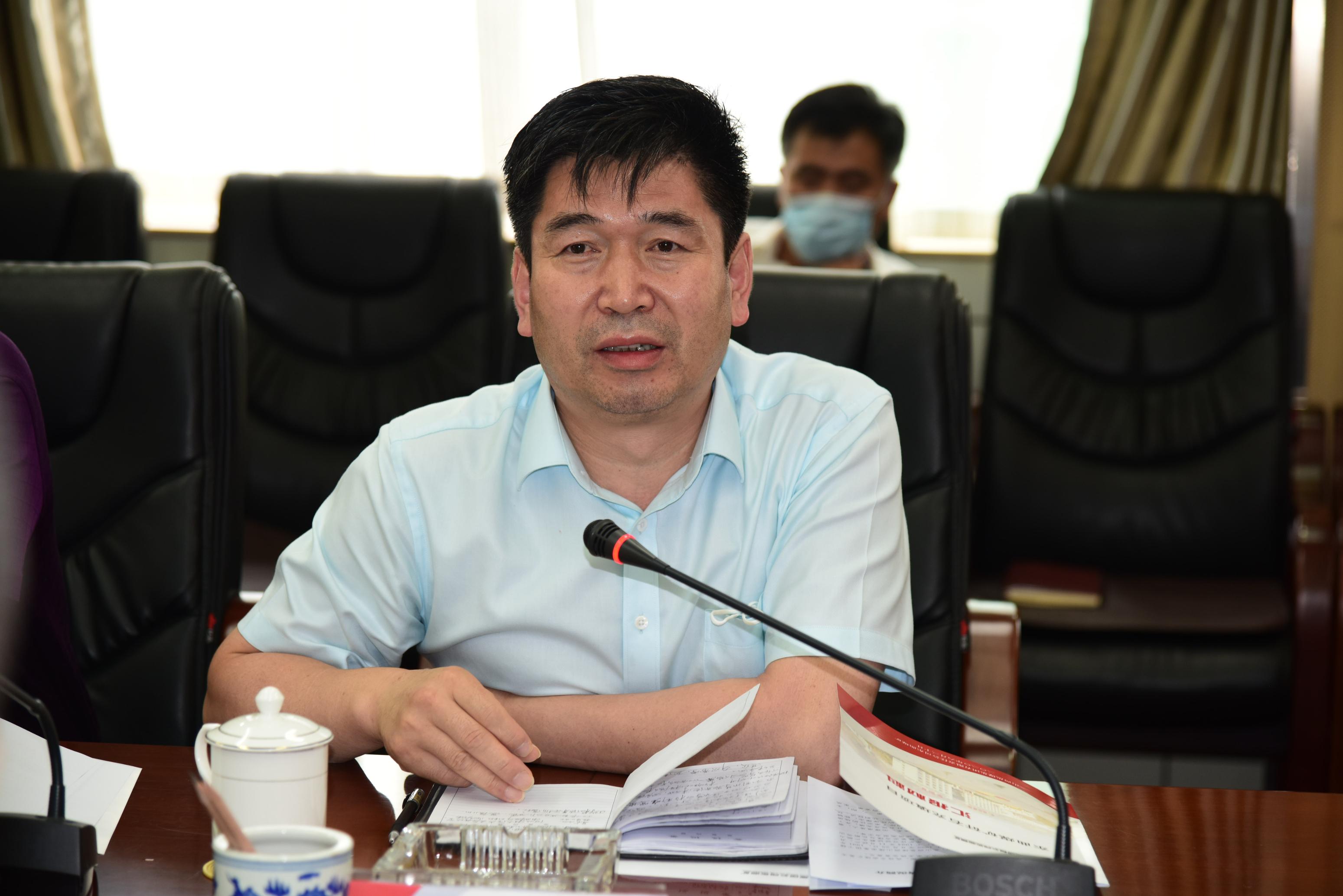 介休市副市长王爱青到东曲矿进行考察调研2.JPG